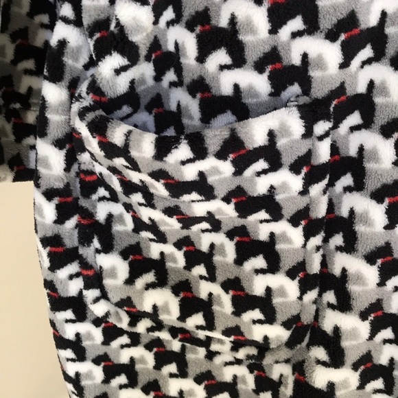 VERA BRADLEY Size L/XL grey combo fleece robe - Picture 3 of 8